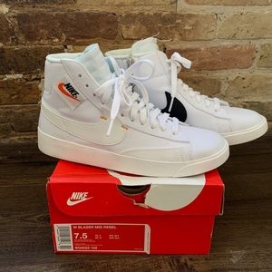 Nike Womens Blazer Mid Rebel White 7.5